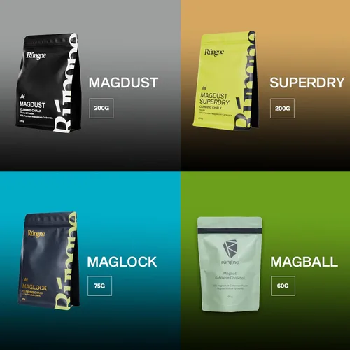 Vista 8 de RUNGNE Premium Climbing Chalk - High Performance Chalk for Rock Climbing, Bouldering, Weightlifting & More - Unmatched Grip and Skin Friendly