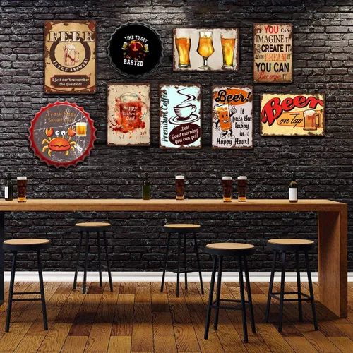 Vista 6 de Underestimate Me That'll Be Fun - Cartel de metal con texto en inglés «Underestimate Me That'll Be Fun», frase divertida para mujeres, BFF