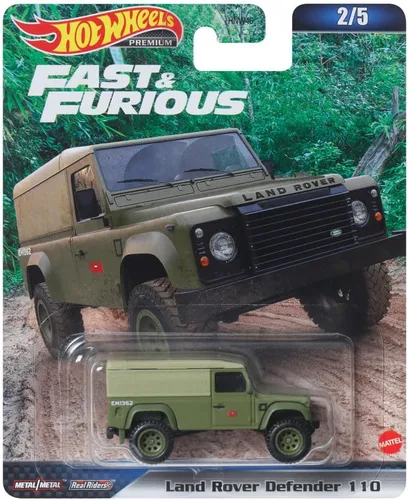 Vista 6 de Hot Wheels HKD26 Fast and Furious Land Rover Defender 110 [3 Years Old and Up]