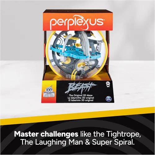 Vista 5 de Perplexus Beast 3D Juego de Laberinto de Gravedad Rompecabezas de Cerebro Juguetes de Maniobra Puzzle Ball, Artículos de Alivio de Ansiedad, Cosas