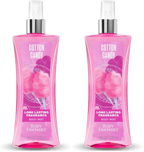 Vista 21 de Body Fantasies Signature Fragancia corporal en aerosol, algodón de azúcar, 8 onzas líquidas