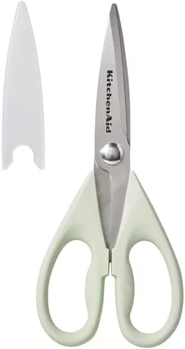 Vista 5 de KitchenAid - KE178OSPIA - Juego de 5 cuencos clásicos para mezclar pistacho y tijeras multiusos con funda protectora, 8.72 pulgadas, pistacho