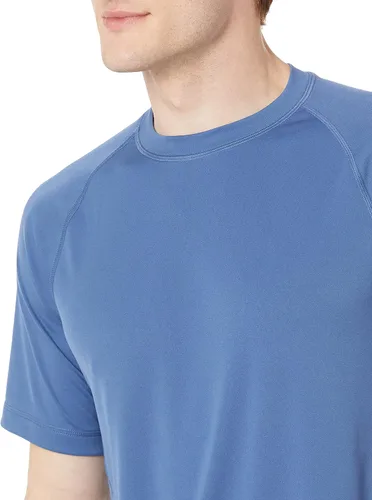 Vista 3 de Tienda Essentials Camiseta de natación de manga corta y secado rápido UPF 50 para hombre