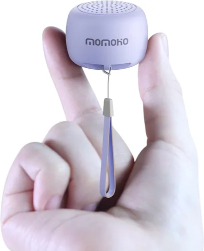 Vista 9 de Mini altavoz Bluetooth inalámbrico pequeño altavoz Bluetooth con micrófono integrado, TWS portátil para viajes, fiesta, regalo, portátil al aire