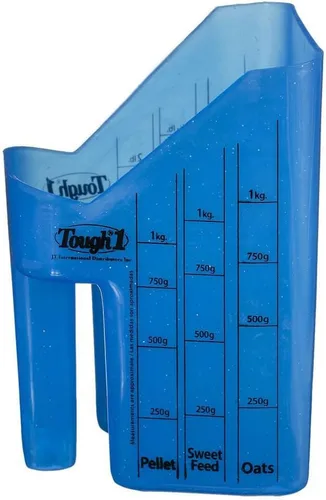 Vista 2 de Tough 1 Cuchara de alimentación w. Medidas Lt Blue