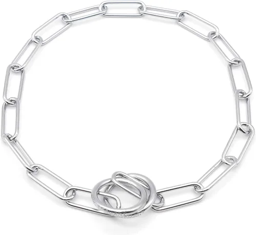 Vista 9 de Herm Sprenger - Collar de perro protector de piel de acero cromado - Enlace largo - Collar de entrenamiento profesional para perros pequeños
