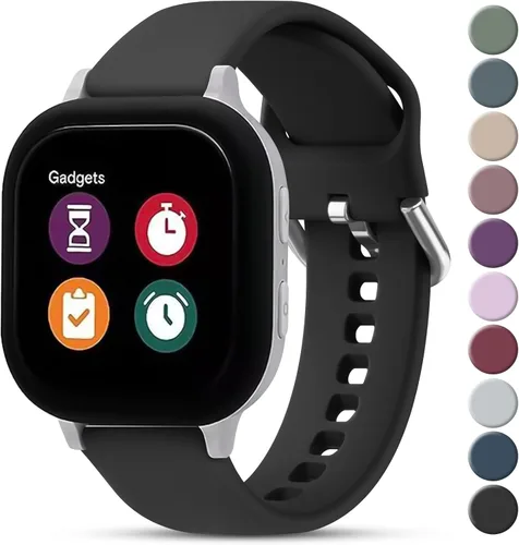 Meliya - Correa de silicona de repuesto para reloj Gizmo Watch 3 2 1/Gabb Watch, Correa de reloj Gizmo Watch 20 mm suave impermeable de repuesto