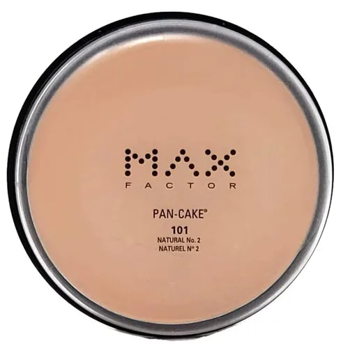 ORIGINAL FORMULA Max Factor Pan-Cake Polvo de base activado por agua, 101 Natural No. 2