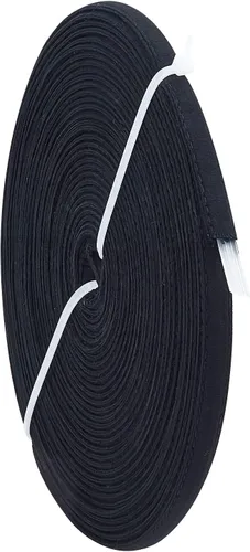 PH PandaHall Deshuesado cubierto de algodón para costura, 12 yardas de 0.394 in de poliéster deshuesado sujetador negro de poliéster accesorios de