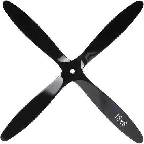 Vista 4 de 4Blade RC Propeller 18×8 Beech Wood RC Plane Propeller for Gasoline Engine Airplane