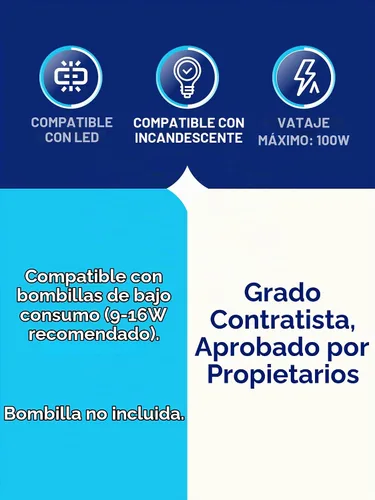 Vista 6 de KASTLITE Cobham - Lámpara de poste para exteriores, negro, se adapta a
