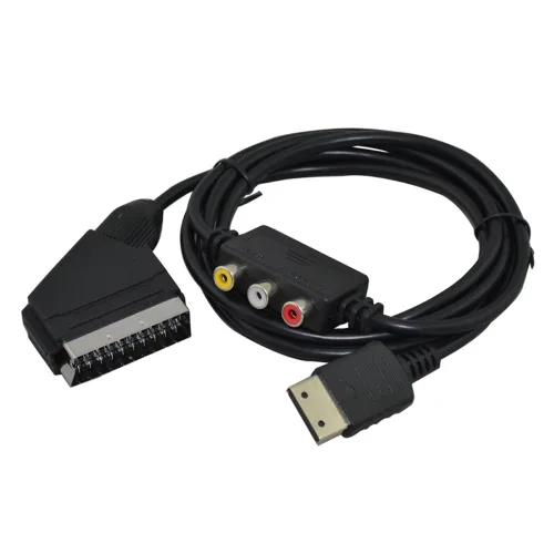 Cinpel RGB Scart Cable With AV Adapter for SEGA Dreamcast