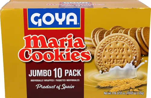 Vista 17 de Goya Foods Golden Maria - Galletas sándwich con relleno de sabor a chocolate, 5.1 onzas (paquete de 24)