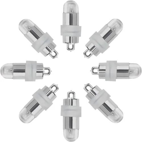 Vista 8 de Yizhet Paquete de 30 luces LED para fiestas, luces de globo LED, luces de decoración para fiestas, mini luces LED impermeables para linterna