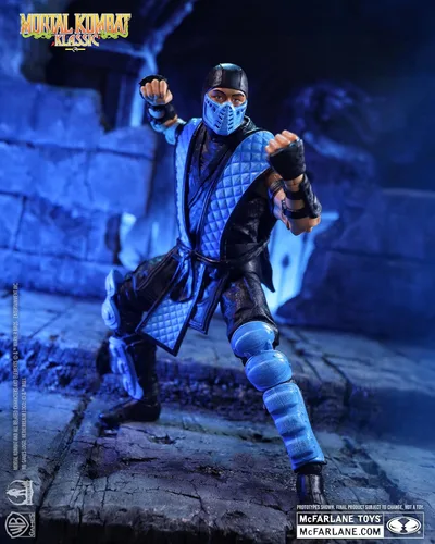 Vista 11 de McFarlane Toys - Figura de acción Mortal Kombat Klassic Sub-Zero de 7 pulgadas