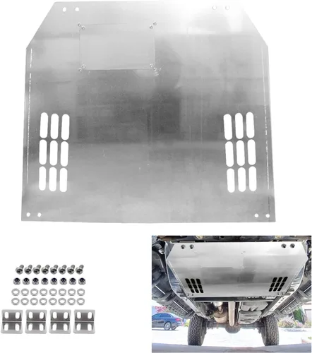 Vista 8 de Escudo de protección del convertidor catalítico negro de reemplazo para Ford F-150 2009-2023