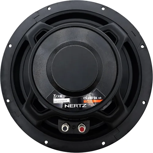 Vista 8 de HERTZ Cento Series CS-250-S4 Subwoofer SVC RMS de 4 ohmios de 10" (250 mm) 300 vatios