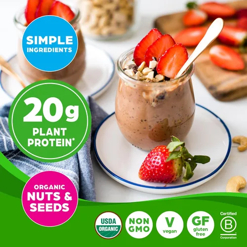 Vista 4 de Orgain Proteína simple vegetal orgánica en polvo, 1.25 libras