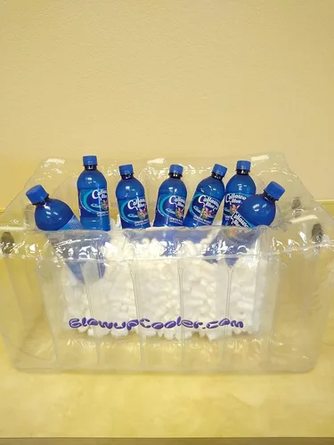 Blow Up pecho de hielo transparente