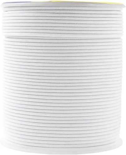 Vista 39 de Mandala Crafts Cordón elástico aguamarina de 0.039 in para la fabricación de joyas – 109 yardas de cordón elástico redondo cuerdas elásticas