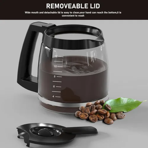 Vista 10 de Repuesto de cafetera de 12 tazas compatible con los modelos Cuisinart SS-12, SS-15, SS-16, DCC-1100BK, DCC-1200, DCC-2650, CHW-12P1, DGB-400