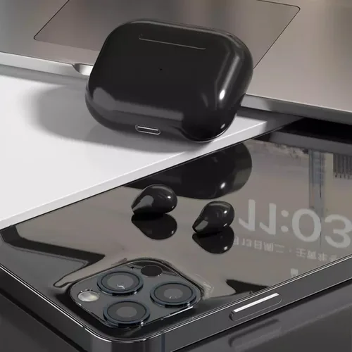 Vista 6 de Black Mini Earbuds Invisible Sleep Headphone Bluetooth 5.2 Earphones Wireless Parts US