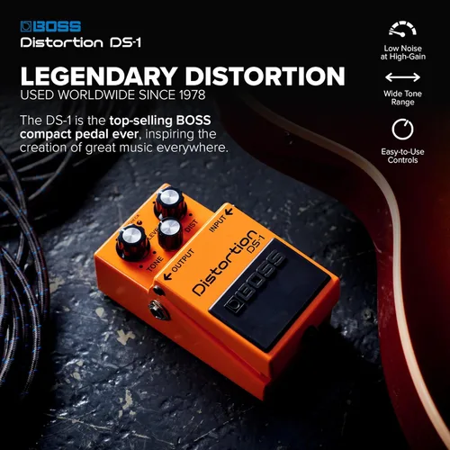 Vista 2 de BOSS DS-1 pedal de distorsión
