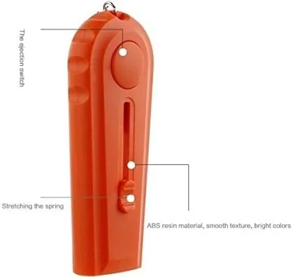 Vista 5 de Cap Zappa Abridor de botellas de cerveza Cap Launcher Shooter Spinning Hat Cap de incendios. Disparar más de 5 metros - Color aleatorio.