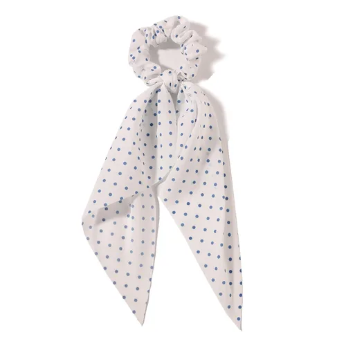 Vista 72 de Coleteros para el cabello para mujer, bufanda LFOUVRE Scrunchies, 2 piezas de bufandas anudadas para niñas, bufanda de satén sedoso, banda elástica