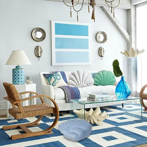 Vista 4 de YRXRUS Almohadas con forma de concha, almohada en forma de concha verde lago, almohada decorativa pequeña y linda con forma de concha marina