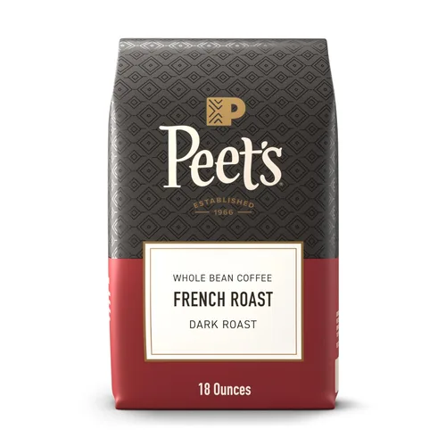 Vista 14 de Peet's Coffee, Café de grano entero tostado oscuro - Mezcla Major Dickason's 10.5 onzas bolsa