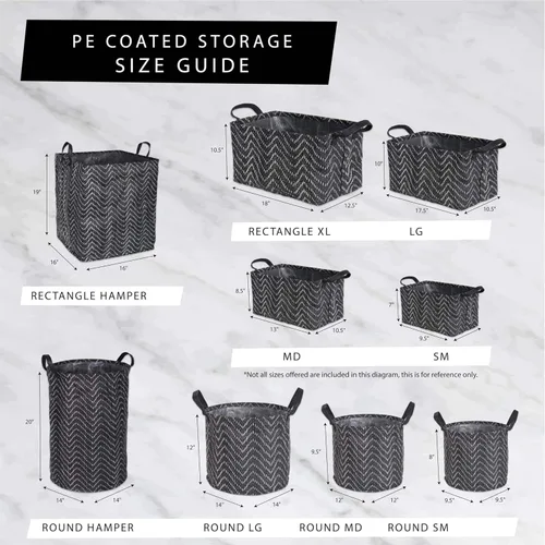 Vista 9 de DII Laundy Collection, cubo plegable recubierto de polietileno, celosía aguamarina, cesta para la ropa sucia