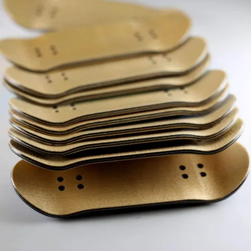 Vista 4 de 10.0 Diapasones completos (cubierta de arce canadiense de 5 capas) monopatines de dedo (+ camión de 1.339 in + ruedas globulares)