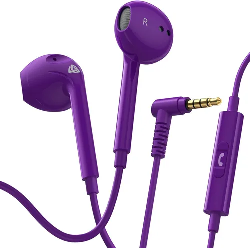 Vista 22 de LUDOS Zenith Wired Earbuds in-Ear Headphones, 5 Year Warranty, Earphones with Microphone, Corded for 3.5mm Jack Ear Buds for iPhone, Samsung