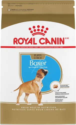 Royal Canin Boxer Puppy Breed - Alimento seco específico para perros, bolsa de 30 libras