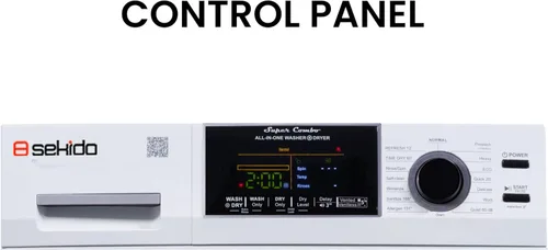 Vista 2 de All-In-One CONVERTIBLE 5500 Washer-Dryer 18lb/1.9cf Cycle 1400RPM