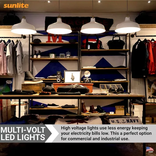 Vista 5 de Sunlite 41833 Bombilla LED A19, 9 vatios (equivalente a 60 W), 810 lúmenes, base E26 media, 100-240 multivoltios, no regulable, escarcha, blanco