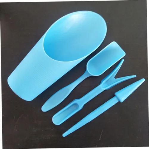 Vista 8 de COHEALI Succulent Planting Tool Set Blue PP Succulent Hand Tool Kit for Indoor Bonsai Transplanting Gardening Accessories