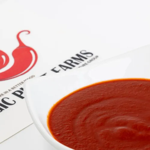 Vista 2 de Magic Plant Red Carolina Reaper - Puré de pimienta a granel, 1 libra a granel - 1.5M a 2M (SHU) El puré fermentado más caliente para cocinar