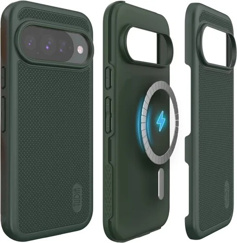 Vista 28 de TUDIA Funda protectora para Google Pixel 10a (2026) – [compatible con Magsafe] [MergeGrip] de doble capa delgada [grado militar] a prueba de golpes
