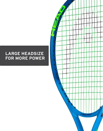 Vista 4 de HEAD Ti. Conquest - Raqueta de tenis azul preencordada de 27 pulgadas