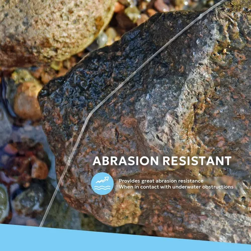 Vista 4 de SF Líder Cónico Pre-Atado con Lazo para Pesca con Mosca de Nailon Transparente para Trucha de Agua Dulce y Salada Bonefish Permit Lubina Salmón