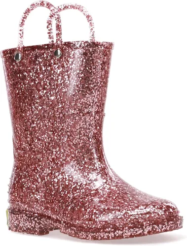 Vista 4 de Western Chief Botas impermeables con purpurina para niña