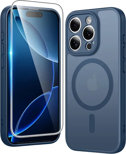 Vista 254 de FNTCASE para iPhone Air Case Clear: Fundas magnéticas para teléfono con protector de pantalla a prueba de caídas, compatibles con Magsafe, delgadas