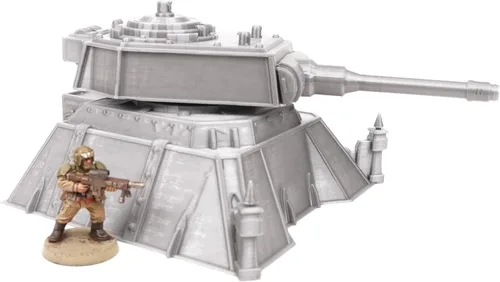 Vista 7 de Tabletop Terrain Emplacement by War Scenery para juegos de guerra y juegos de rol Miniaturas de 1.102 in y 1.260 in