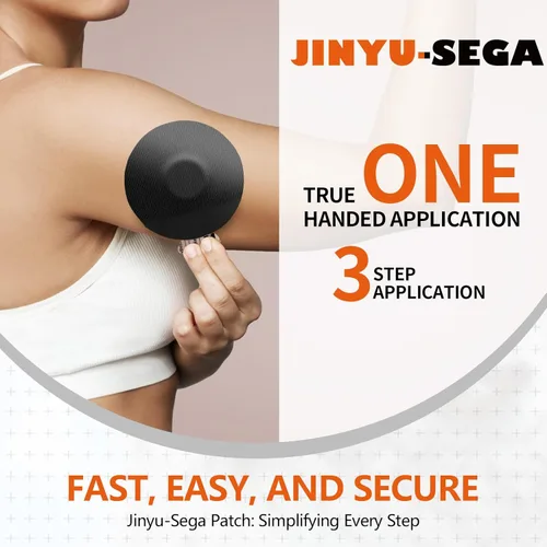 Vista 2 de Cubiertas de sensor para Libre 3 impermeables - 20 piezas de parches adhesivos para Libre 3, con pestaña de fácil desprendimiento y respaldo 14#