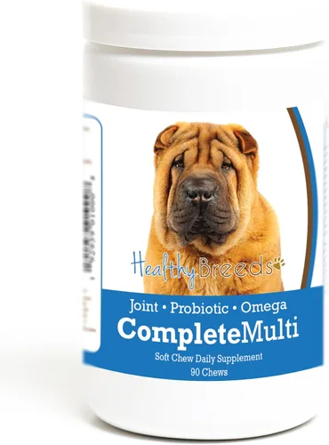 Vista 403 de Healthy Breeds Cavalier King Charles Spaniel - Multivitamínico todo en uno, completo con probióticos, glucosamina, condroitina y omegas, 60