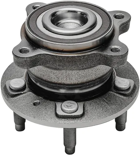 Vista 554 de Detroit Axle - Kit de cubos de rodamiento de rueda delantera de 6 piezas para Dodge Dart 2013-2016, Chrysler 200 2015-2017, 2 cojinetes de rueda