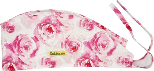 Vista 2 de Print Scrub Caps - Sombrero perfecto para enfermeras, médicos y EMTs..