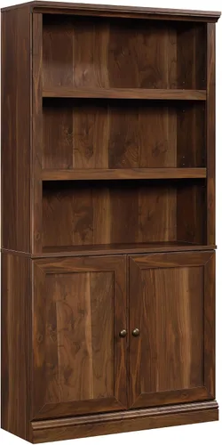 Vista 16 de Sauder Estantería de Almacenamiento Misceláneo con Puertas, Estantes Ajustables, Estantería de 5 Estantes - Acabado Castaño Tizado Chalked Chestnut
